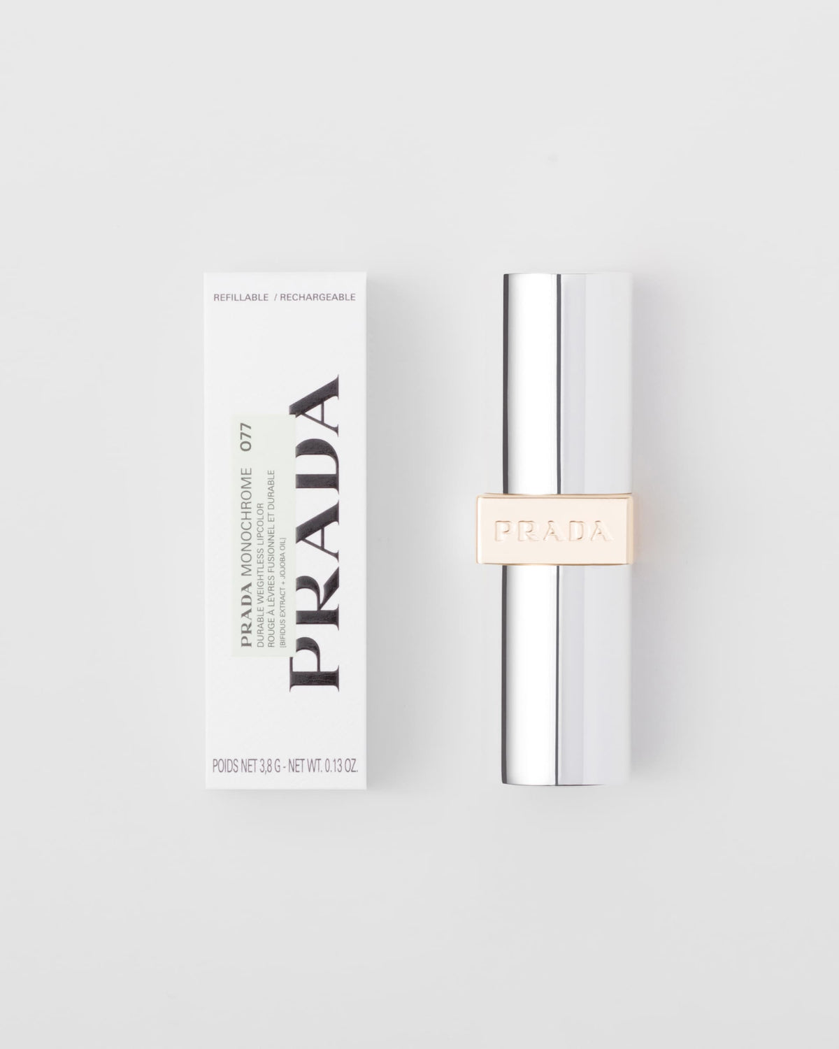 Son PRADA Monochrome Hyper Matte Lipstick #O77 Arancio - Kallos Vietnam