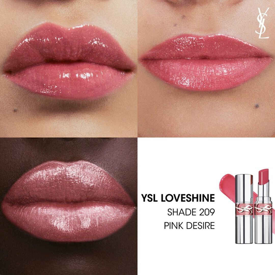 Son YSL Loveshine Lipstick #209 Pink Desire