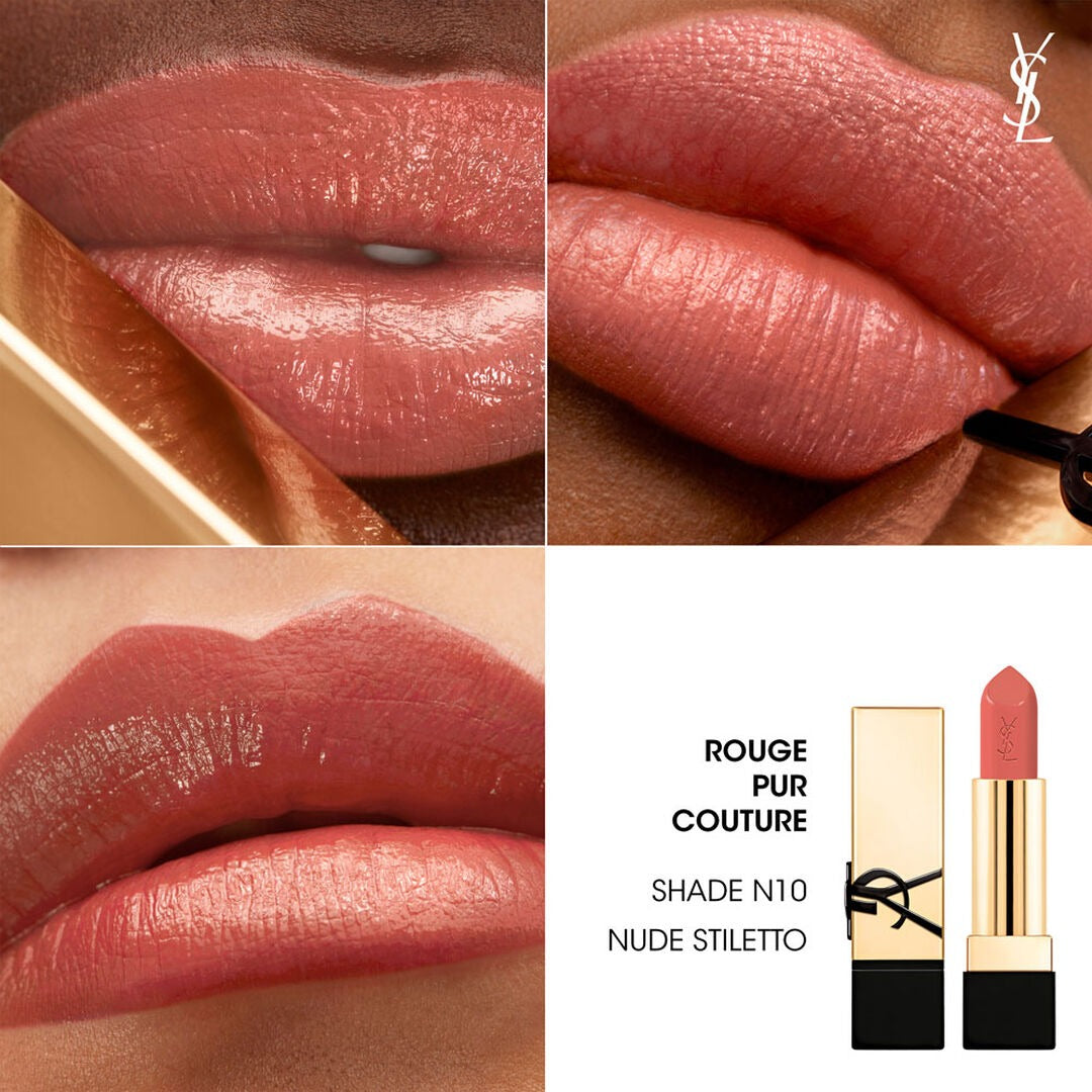 Son YSL Rouge Pur Couture #N10 Nude Stiletto