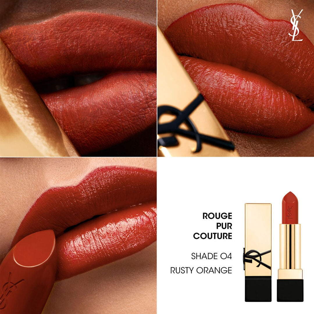 Son YSL Rouge Pur Couture #O4 Rusty Orange