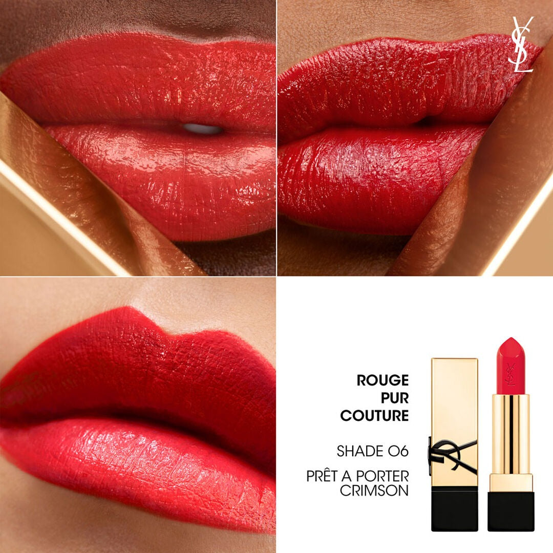 Son YSL Rouge Pur Couture #O6 Prêt A Porter Crimson