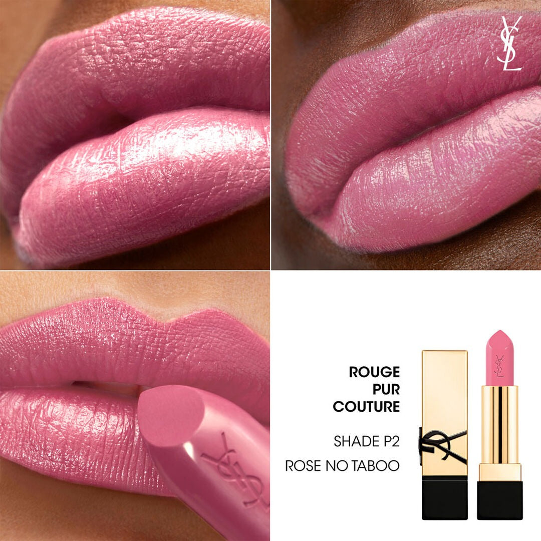 Son YSL Rouge Pur Couture #P2 Rose No Taboo
