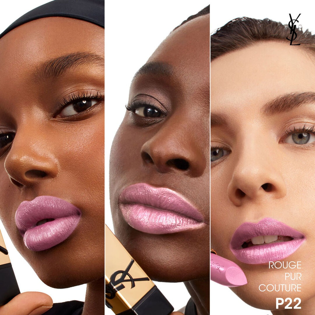 Son YSL Rouge Pur Couture #P22 Rose Celebration