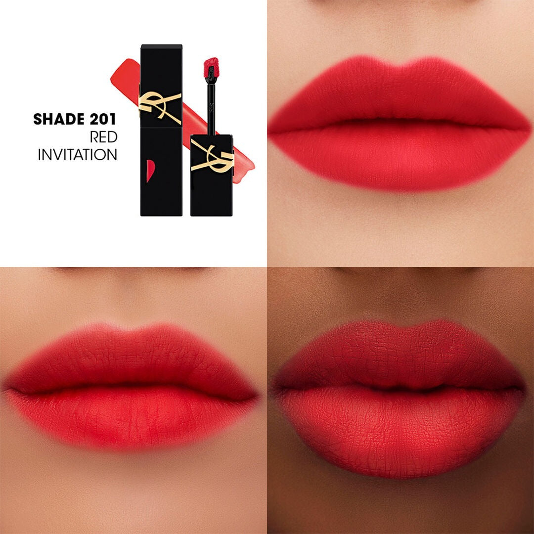 Son YSL The Inks Blur #201 Red Invitation