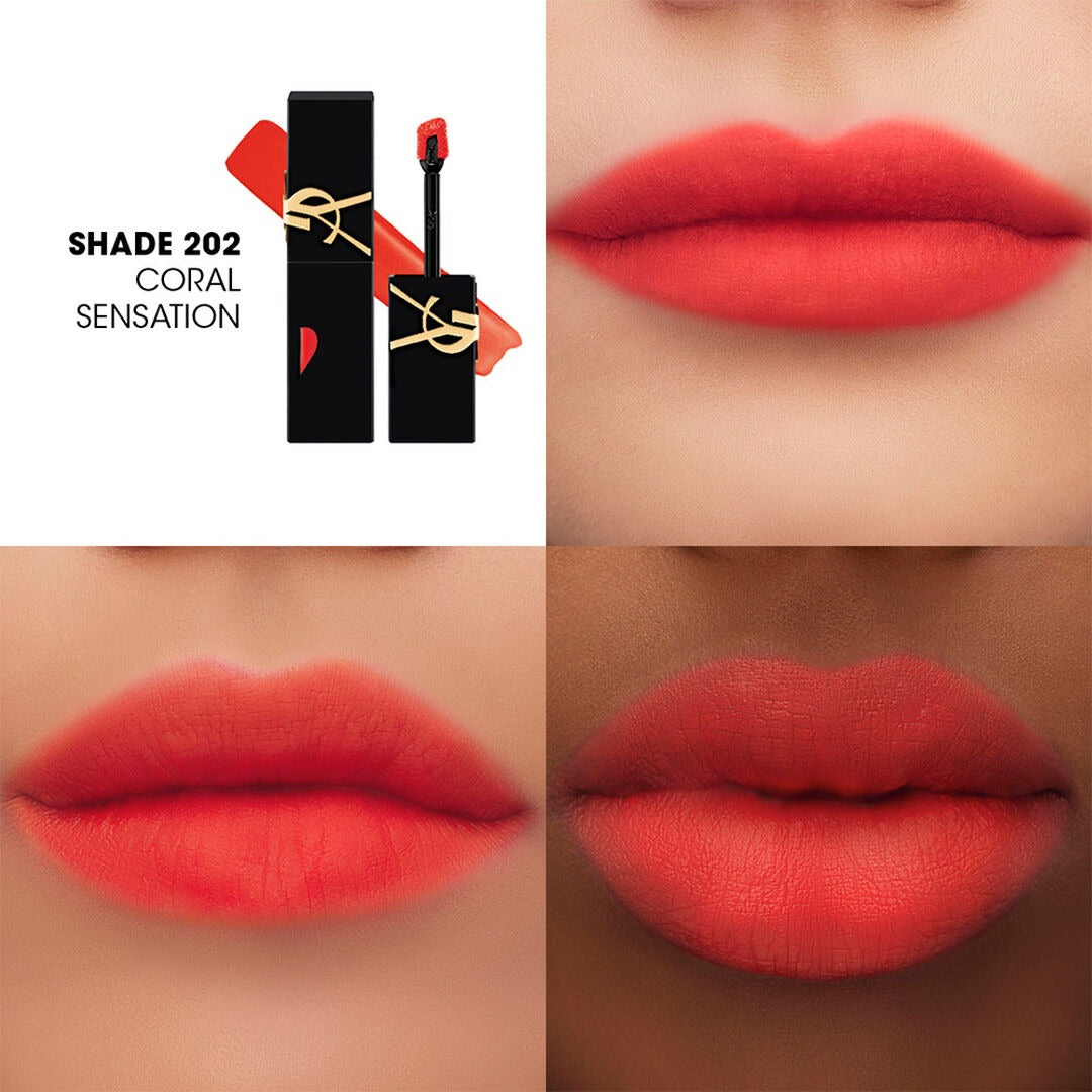 Son YSL The Inks Blur #202 Coral Sensation