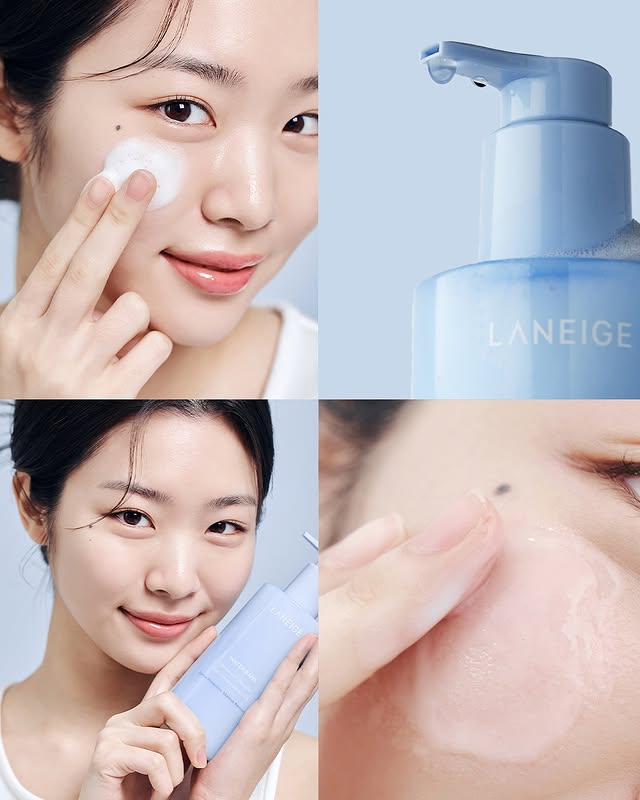 Sữa Rửa Mặt Laneige Water Bank Gentle Gel Cleanser - Kallos Vietnam