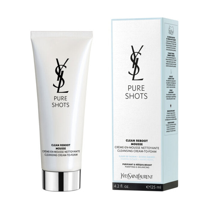 Sữa Rửa Mặt YSL Pure Shots Clean Reboot Mousse