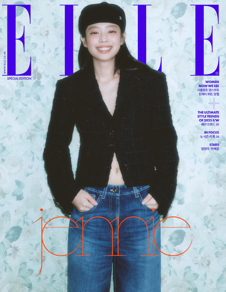 Tạp Chí ELLE (Korea) Magazine #August 2025 - Jennie (BlackPink)