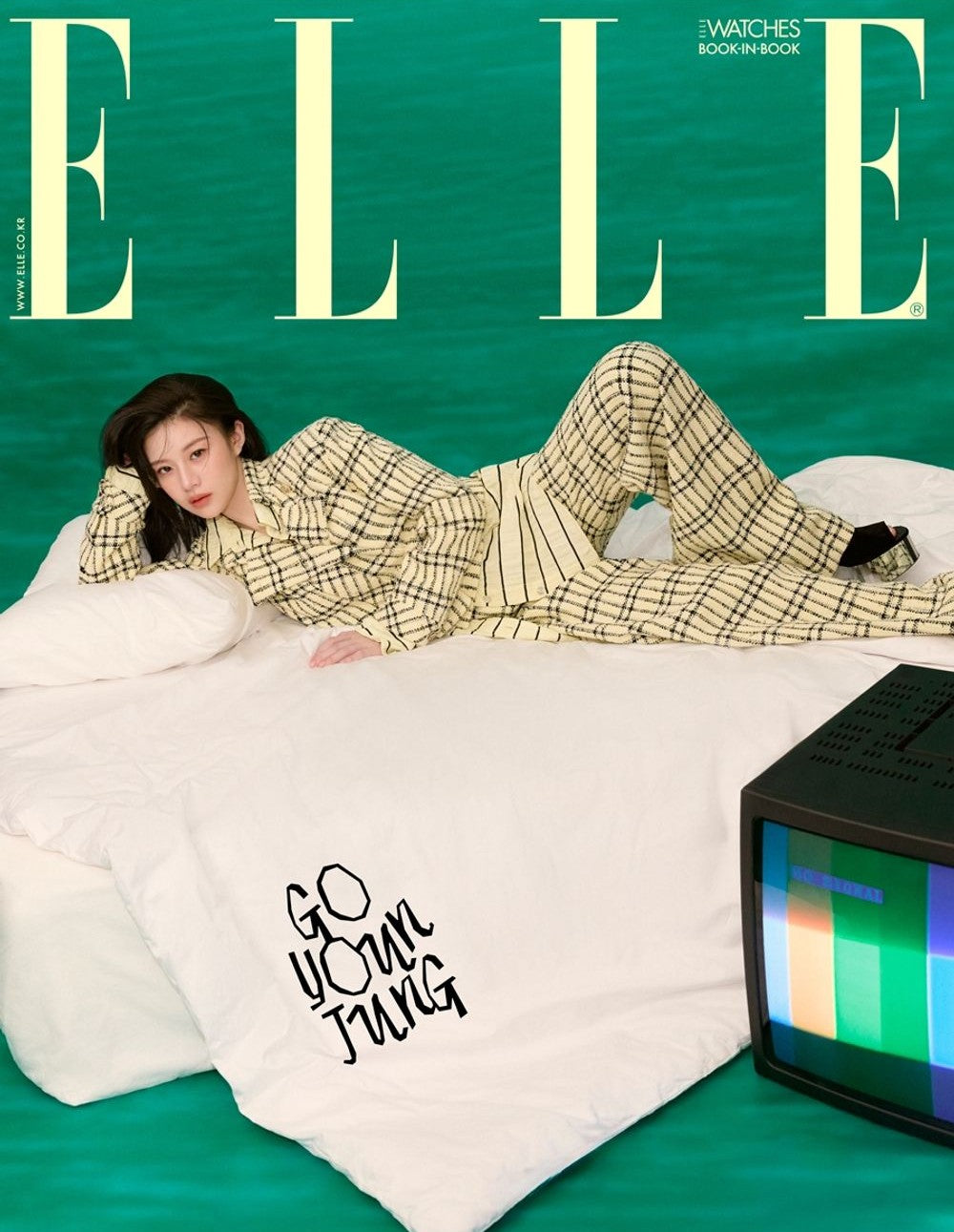 Tạp Chí ELLE (Korea) Magazine #May 2025 - Go Youn Jung