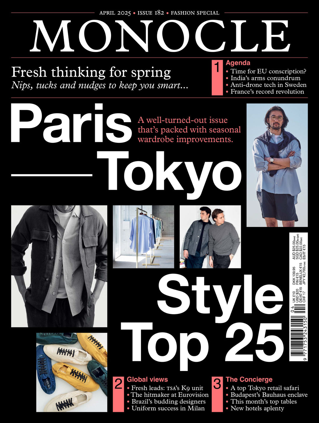 Tạp Chí Monocle Magazine #182 - April 2025