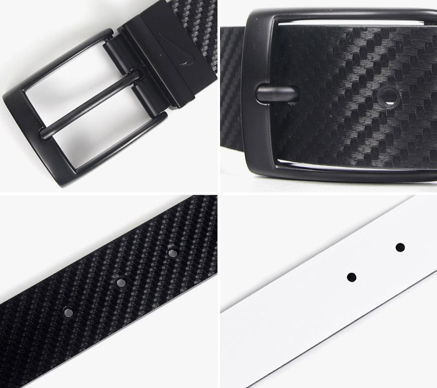 Thắt Lưng Nike Carbon Fiber-Texture Reversible Golf Belt - Kallos Vietnam
