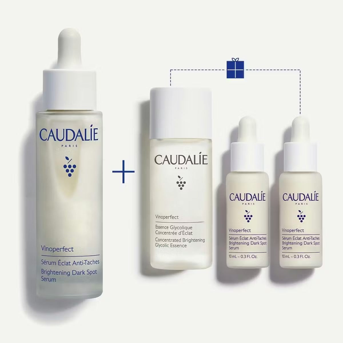 Tinh Chất Caudalie Vinoperfect Brightening Dark Spot Serum 50 mL Set