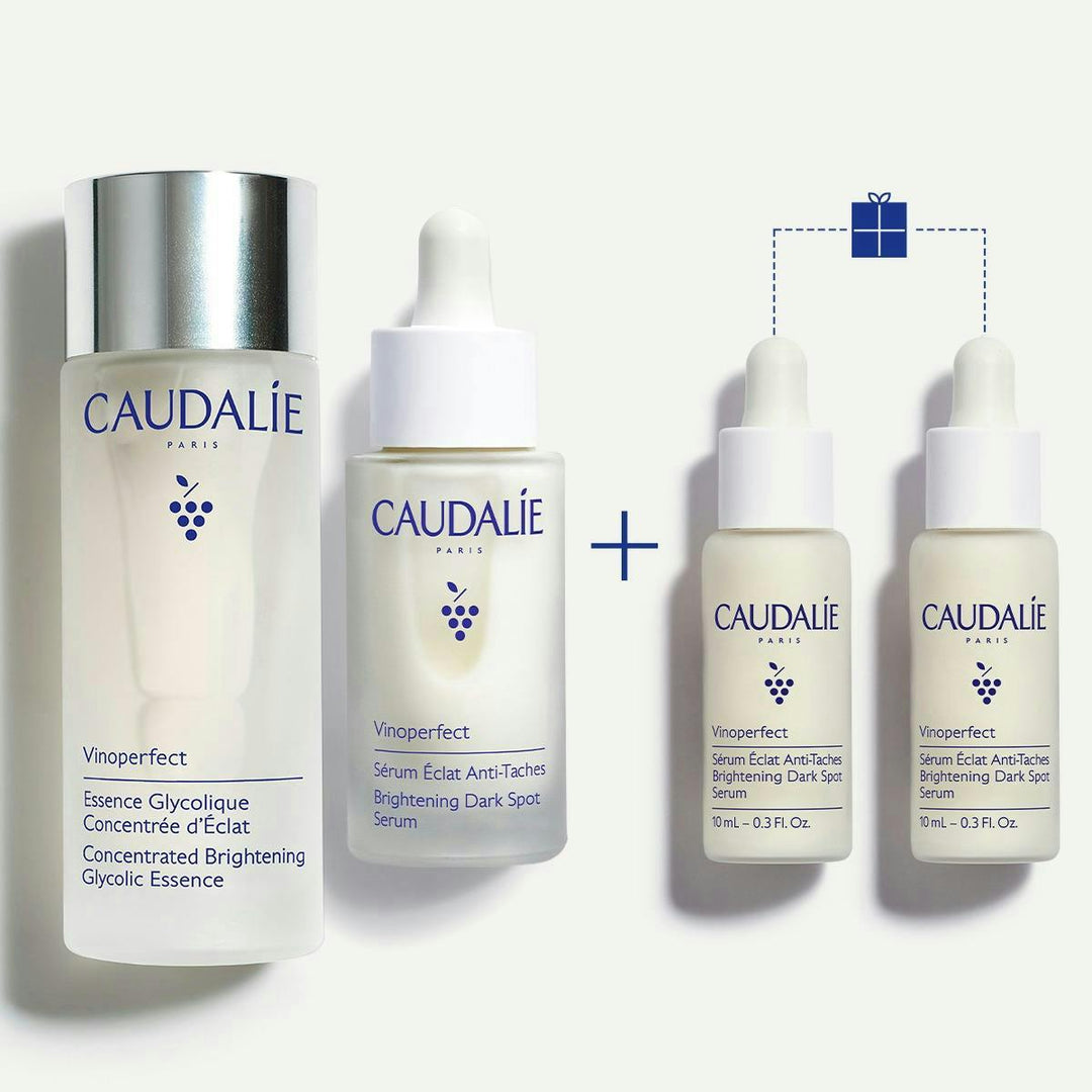 Tinh Chất Caudalie Vinoperfect Serum + Essence Duo Set