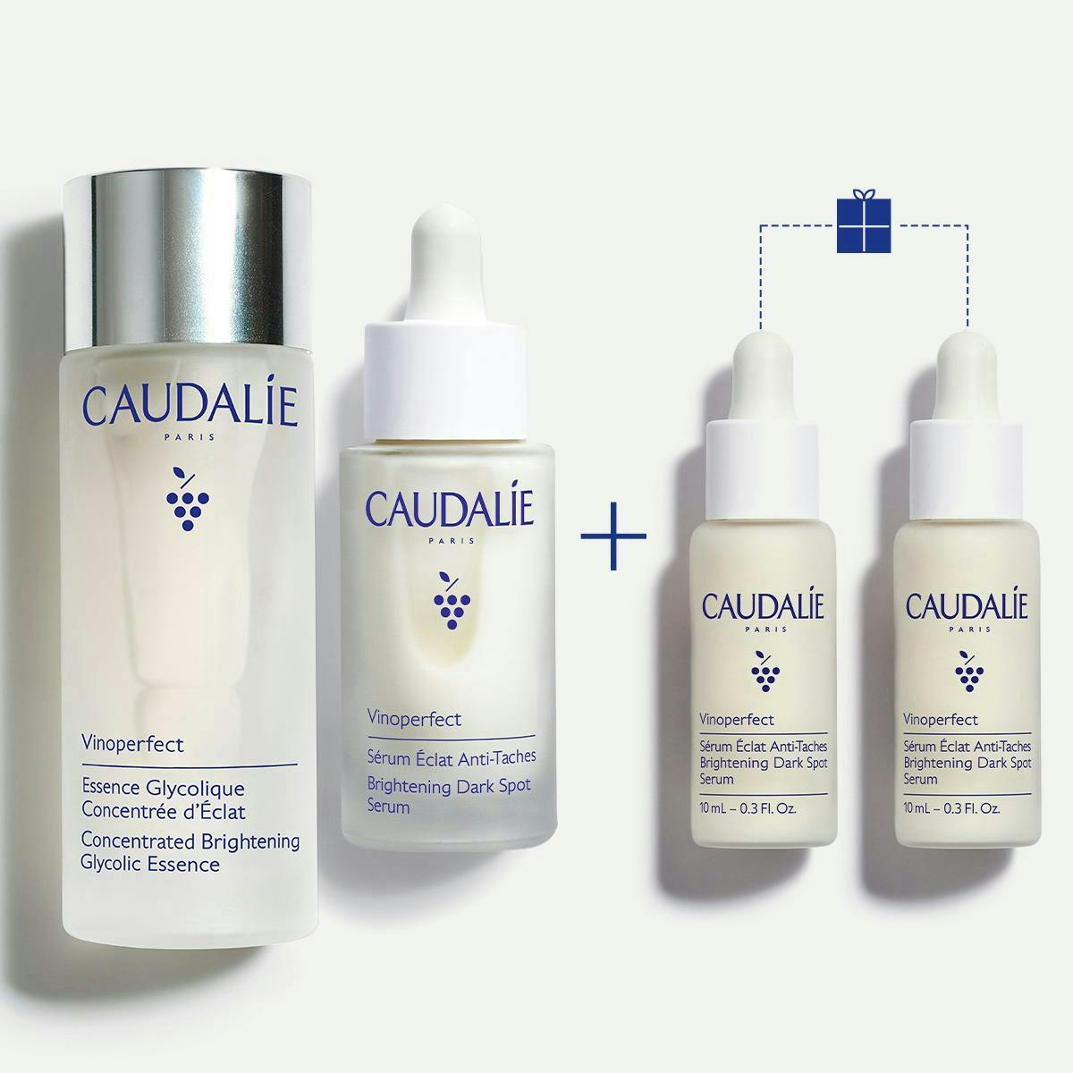 Tinh Chất Caudalie Vinoperfect Serum + Essence Duo Set