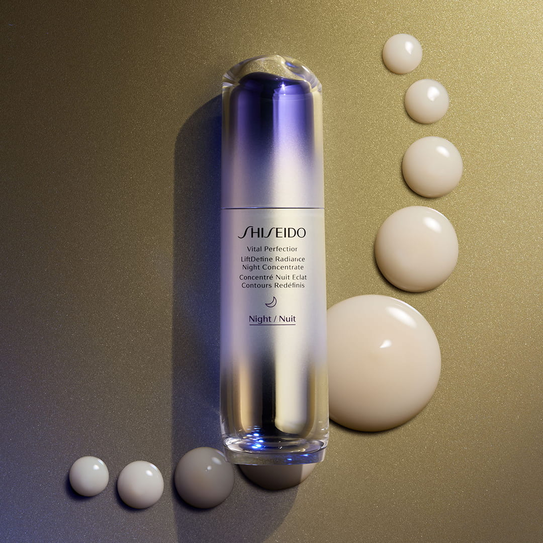Tinh Chất SHISEIDO Vital Perfection LiftDefine Radiance Night Concentrate - Kallos Vietnam