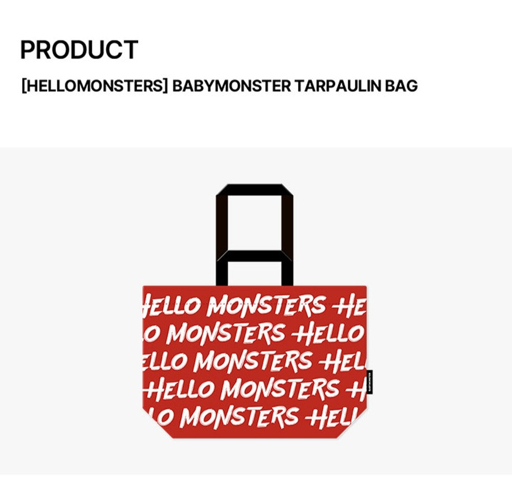 Túi BABYMONSTER Tarpaulin Bag - Kallos Vietnam