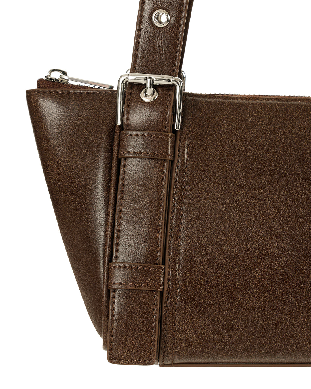 Túi Xách Stand Oil Boat Bag #Brown