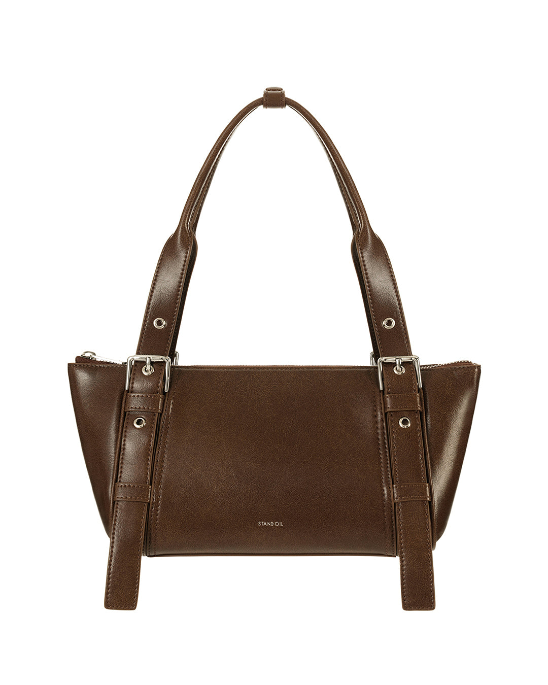 Túi Xách Stand Oil Boat Bag #Brown