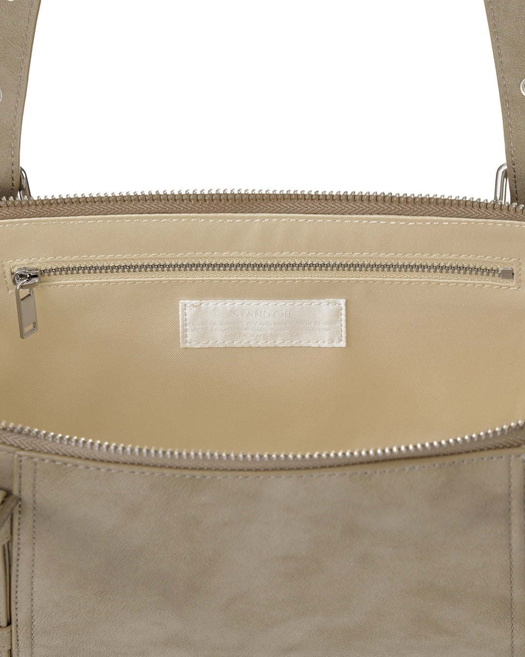 Túi Xách Stand Oil Boat Bag #Taupe