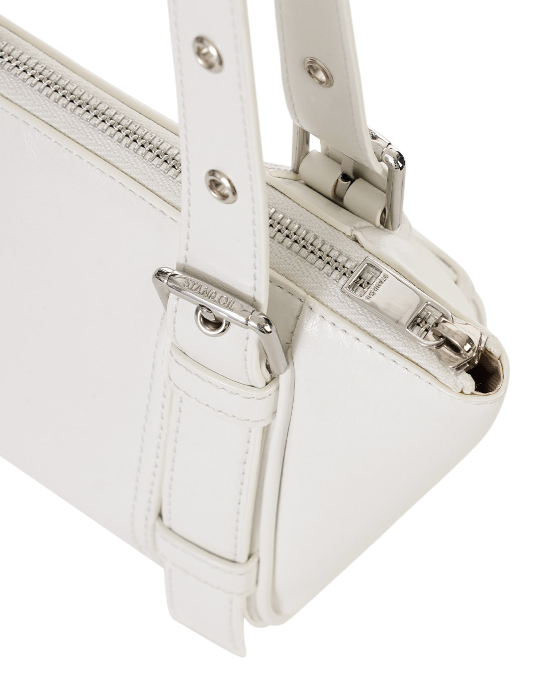 Túi Xách Stand Oil Boat Bag #White