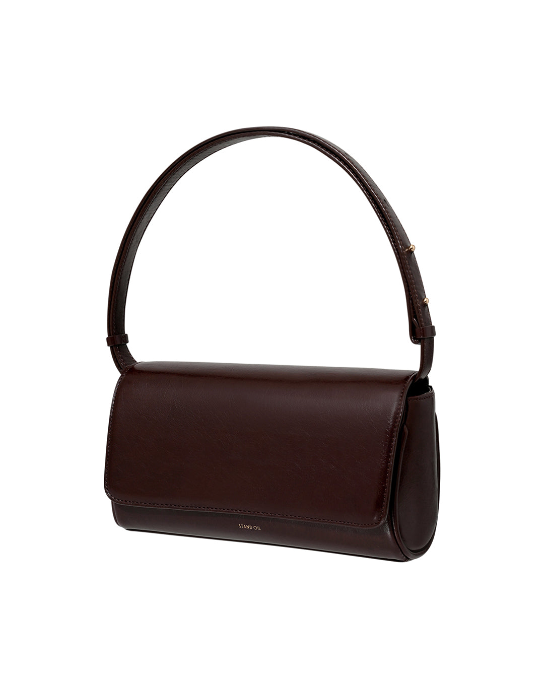 Túi Xách Stand Oil Butter Bag Classic #Marron