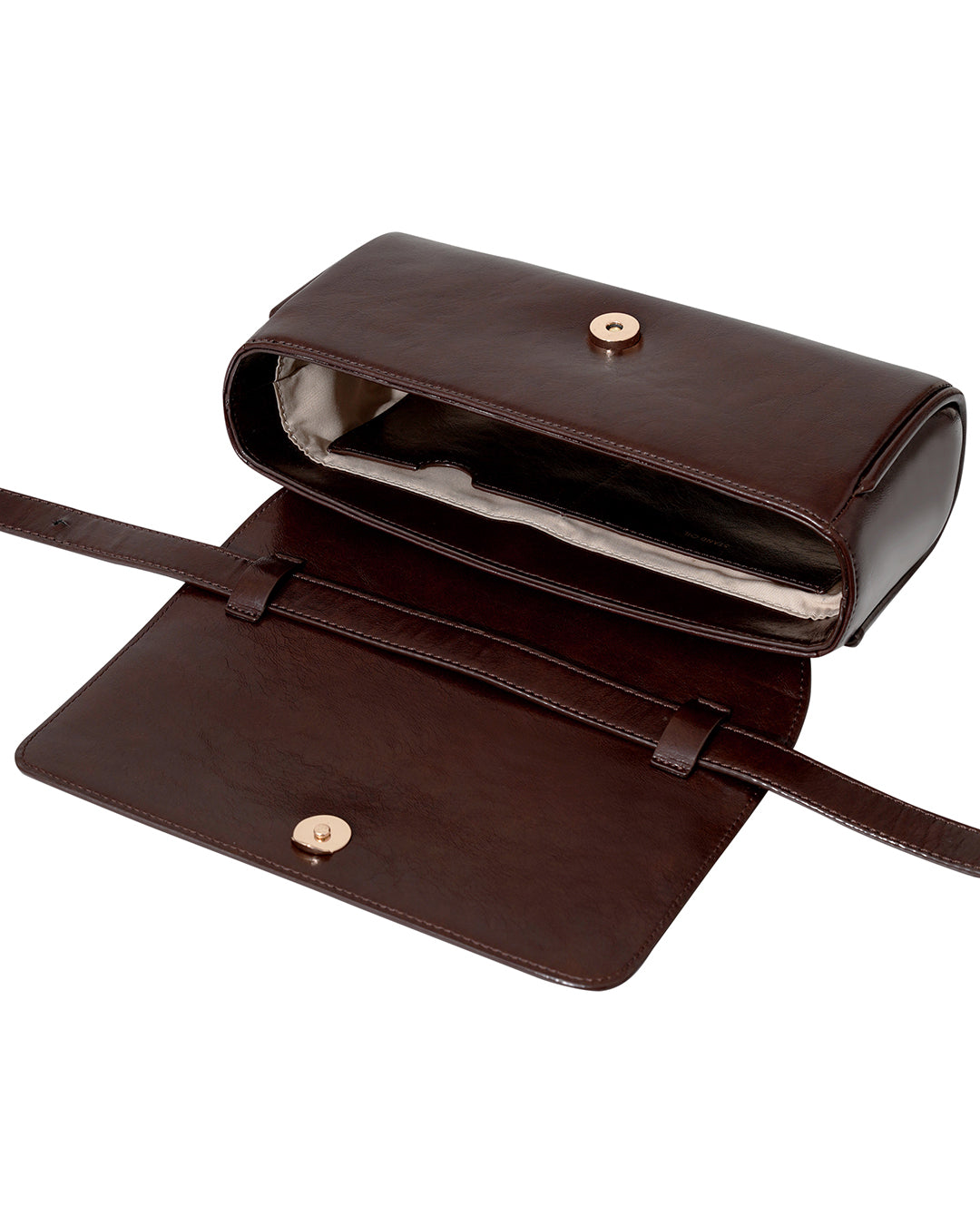 Túi Xách Stand Oil Butter Bag Classic #Marron