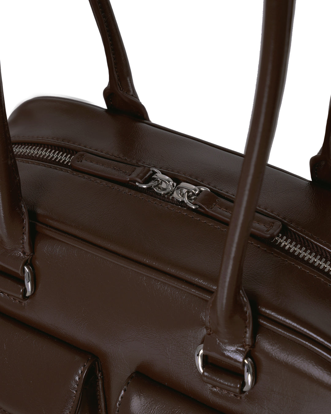 Túi Xách Stand Oil Chubby Bag #Marron