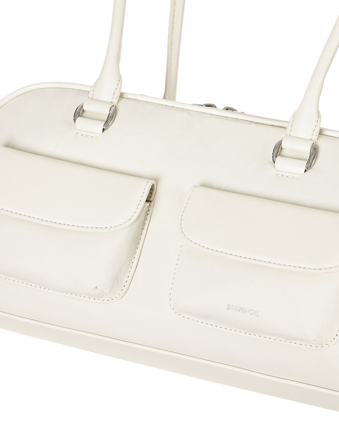 Túi Xách Stand Oil Chubby Bag Nylon #Cream