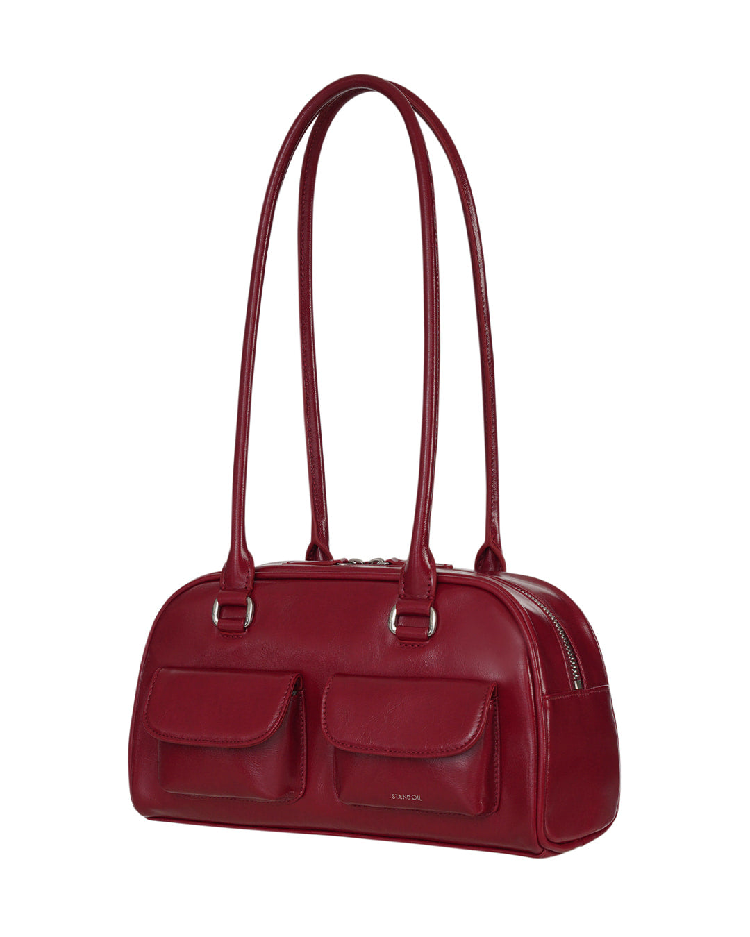 Túi Xách Stand Oil Chubby Bag #Red Wine