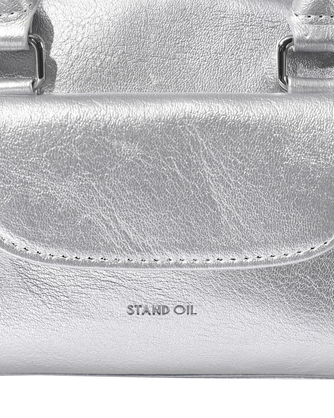 Túi Xách Stand Oil Chubby Bag Tiny #Silver