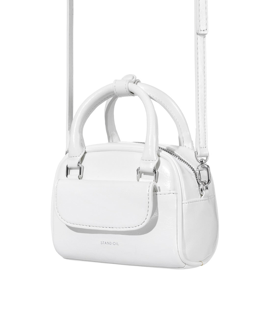 Túi Xách Stand Oil Chubby Bag Tiny #White