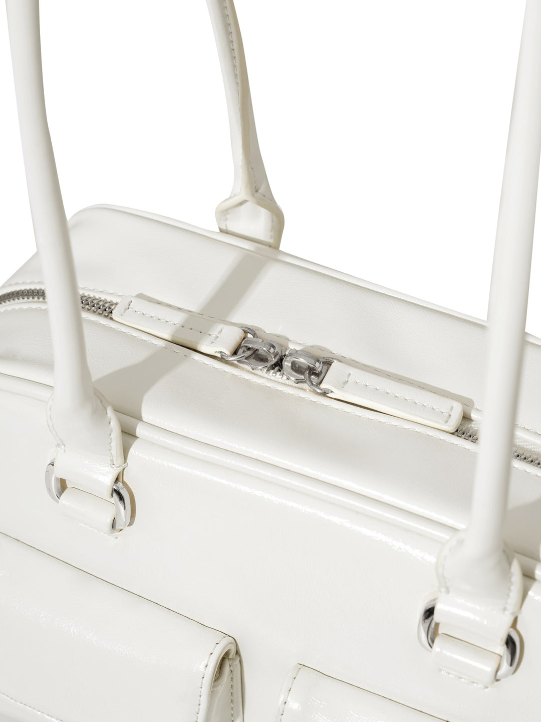 Túi Xách Stand Oil Chubby Bag #White