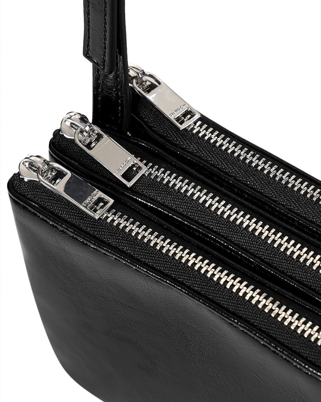 Túi Xách Stand Oil Cookie Accordion Bag #Black