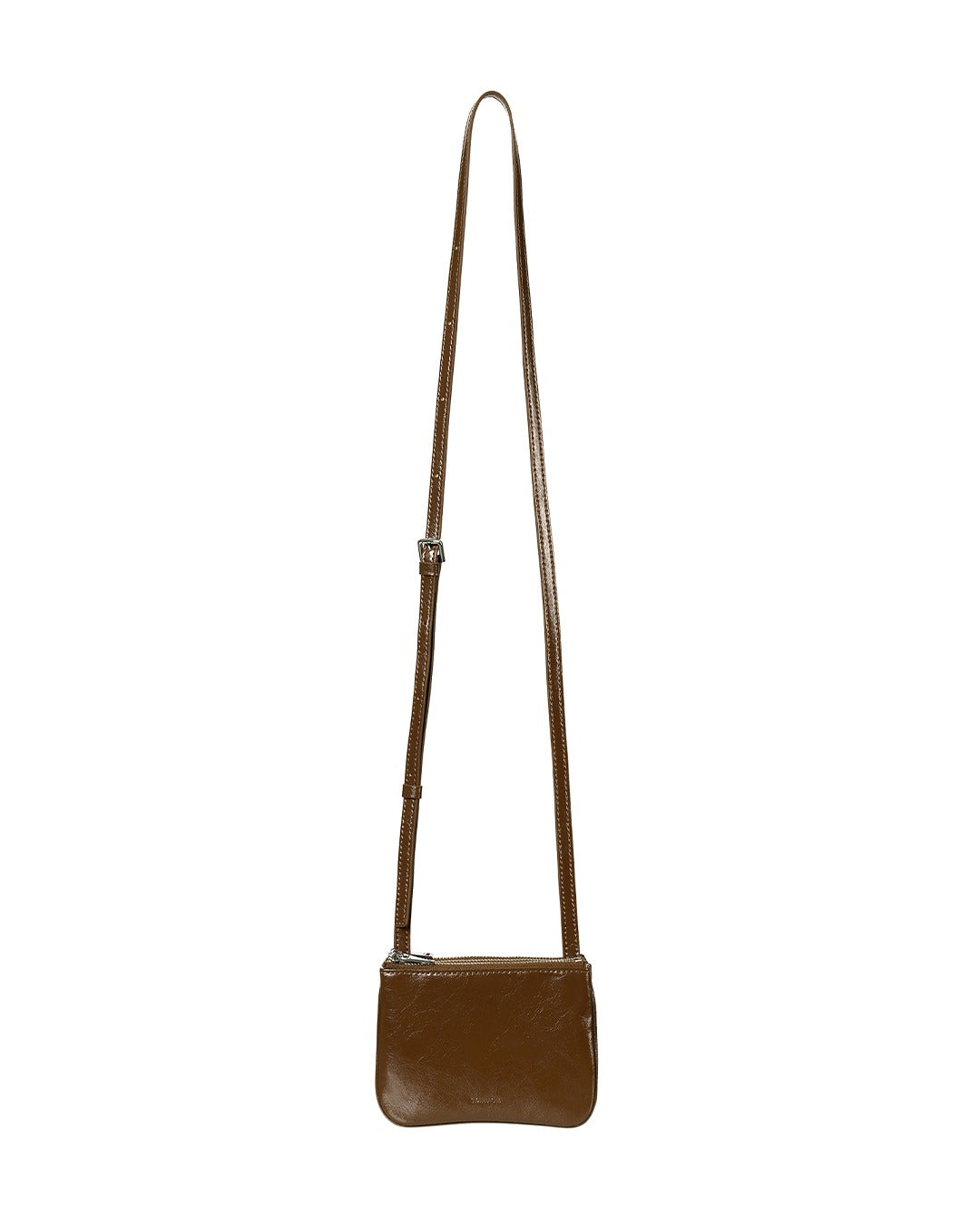 Túi Xách Stand Oil Cookie Accordion Bag #Brown