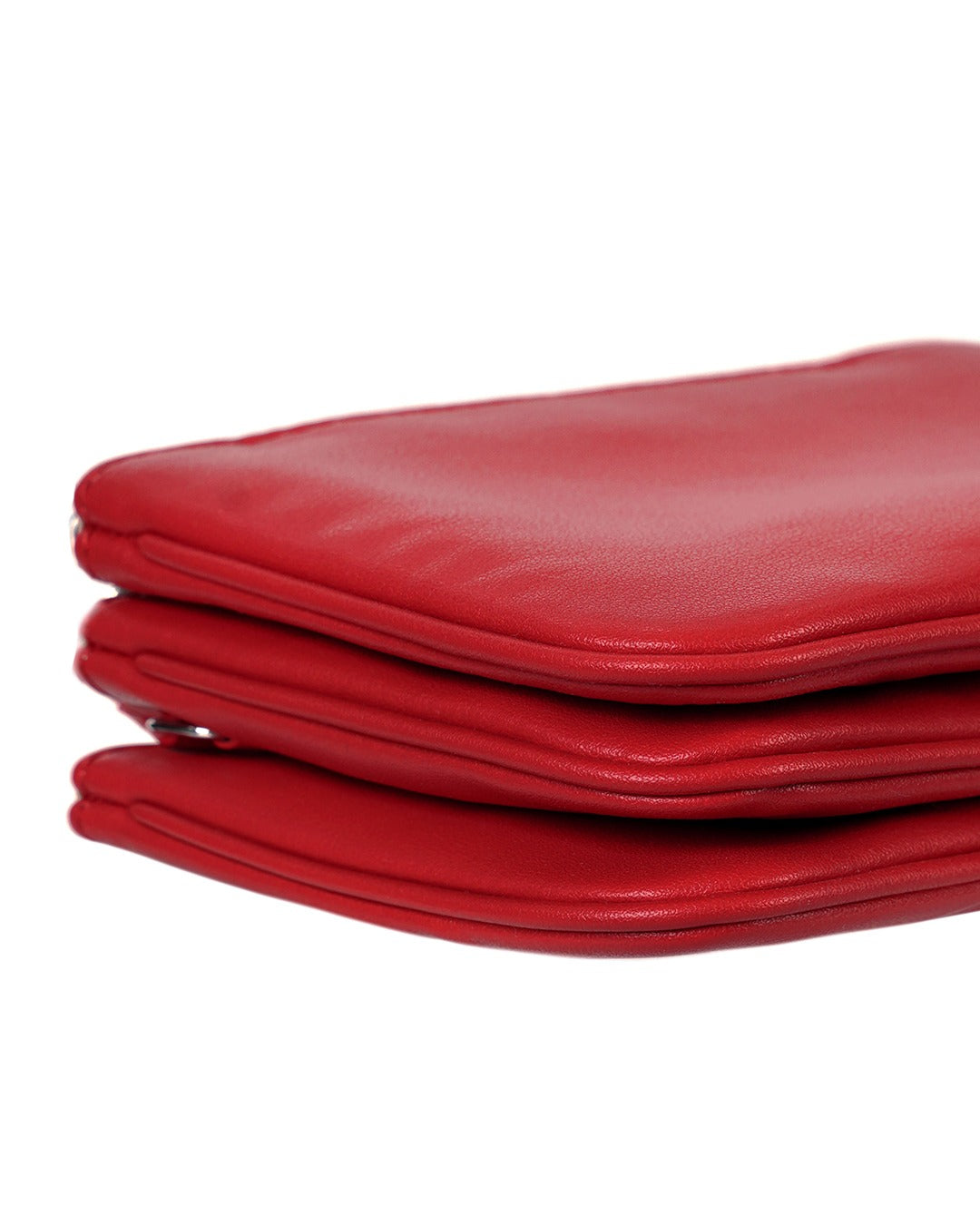 Túi Xách Stand Oil Cookie Accordion Bag #Red