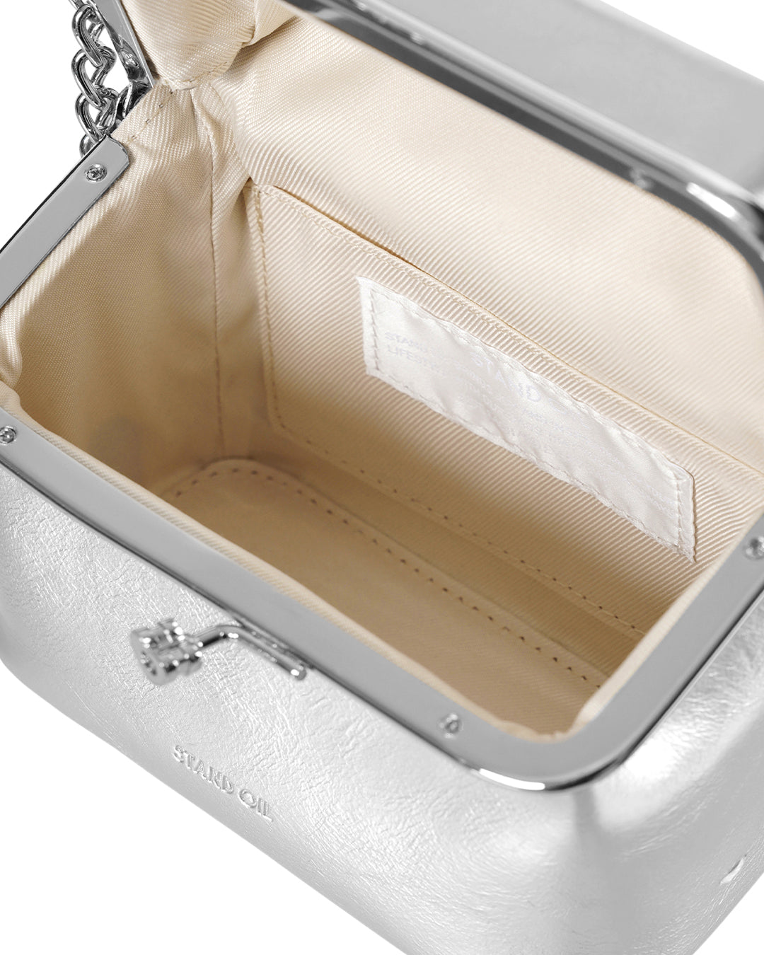 Túi Xách Stand Oil Hippo Bag #Silver