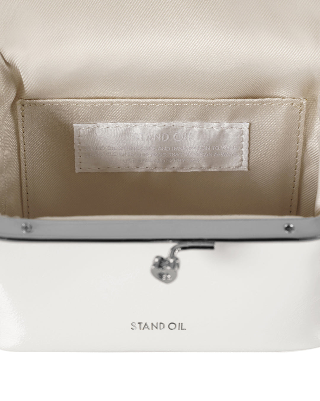 Túi Xách Stand Oil Hippo Bag #White