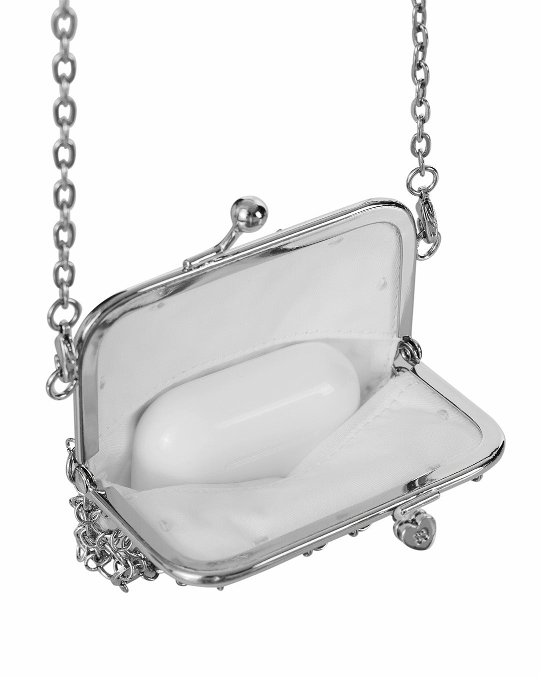 Túi Xách Stand Oil Hippo Frame Bag #Silver