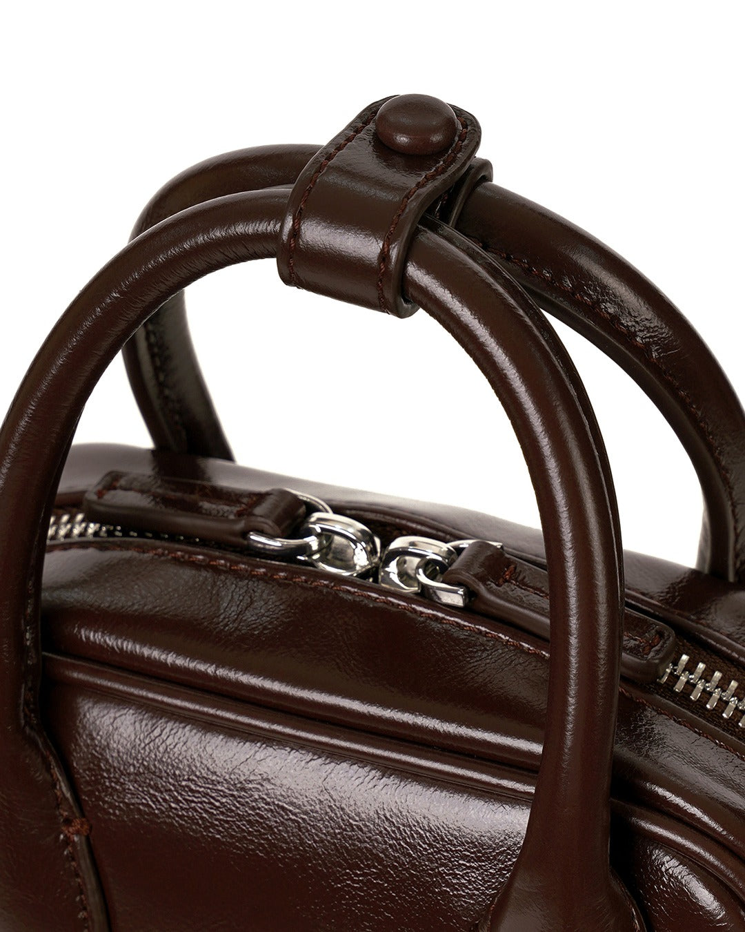 Túi Xách Stand Oil Momo Bag Mini #Marron