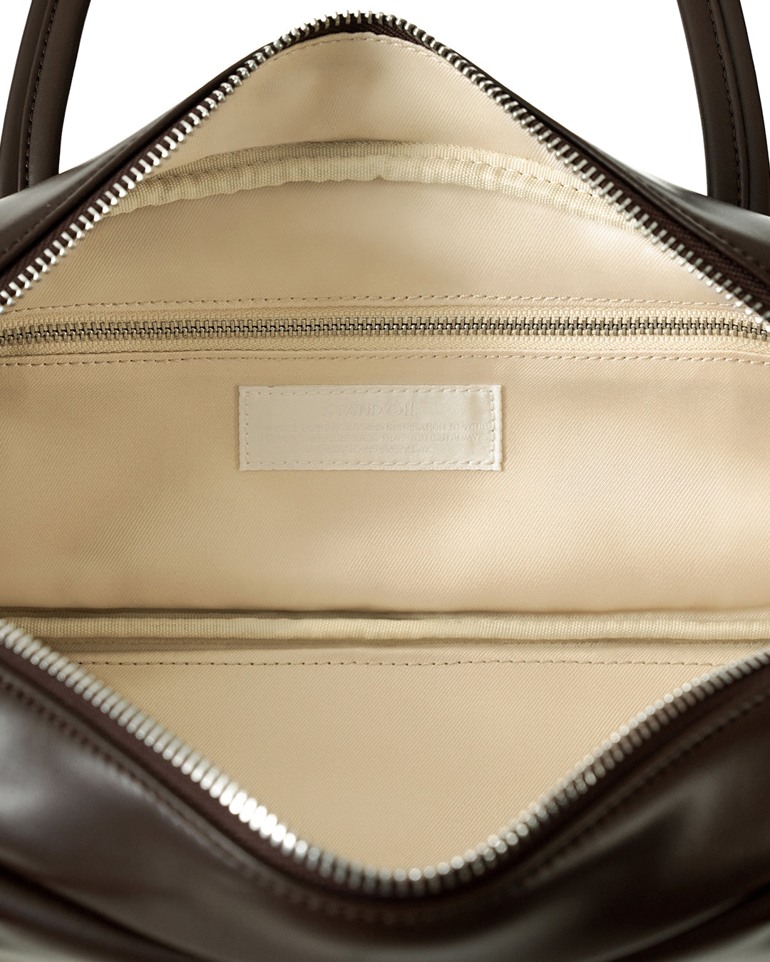 Túi Xách Stand Oil More Baguette Bag #Marron