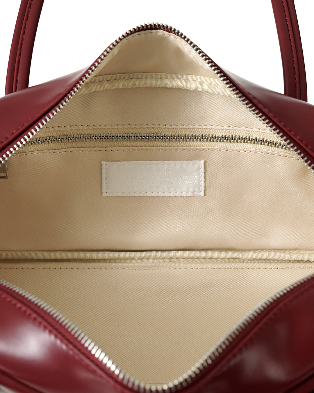 Túi Xách Stand Oil More Baguette Bag #Red Wine