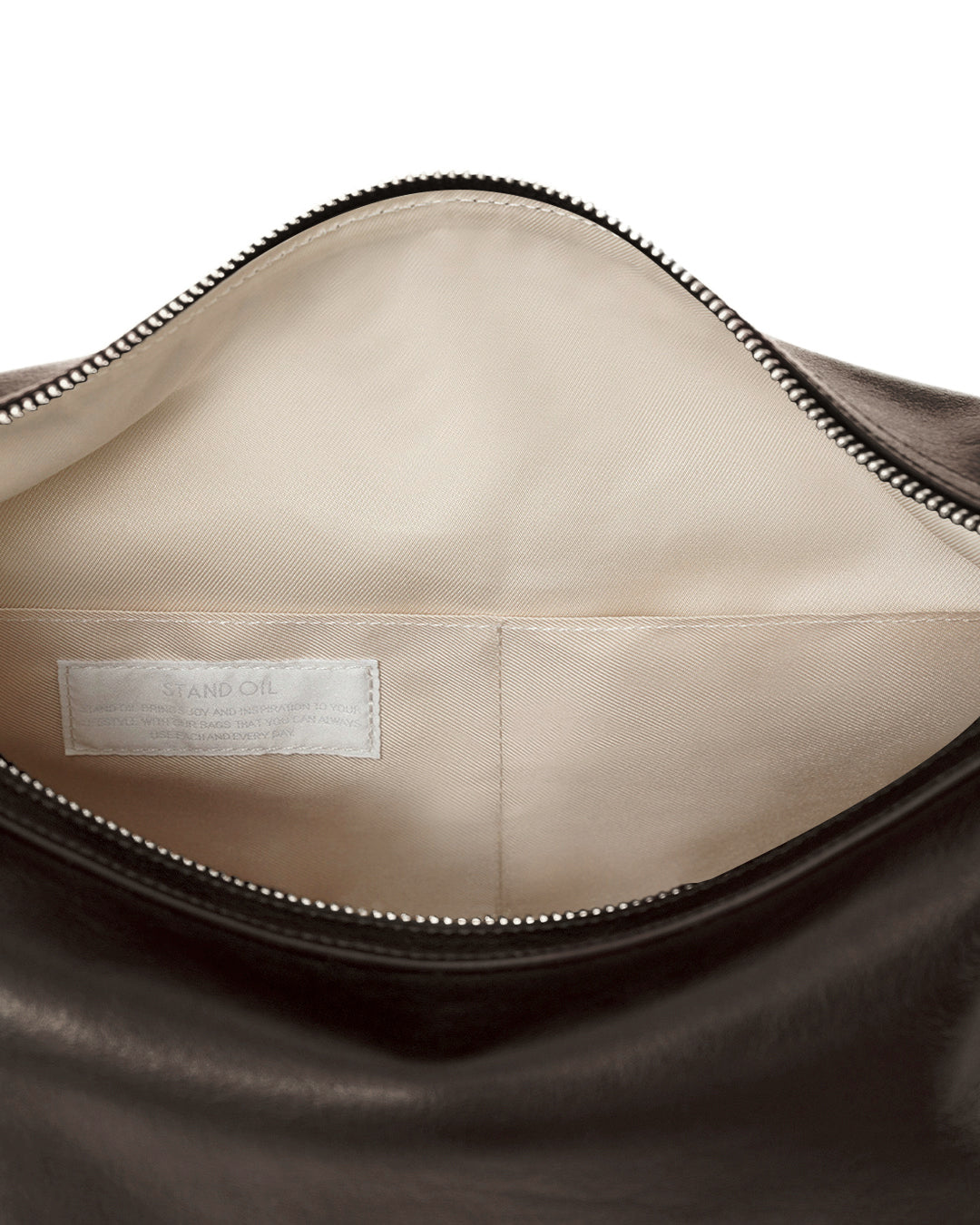 Túi Xách Stand Oil Mushy Bag #Marron