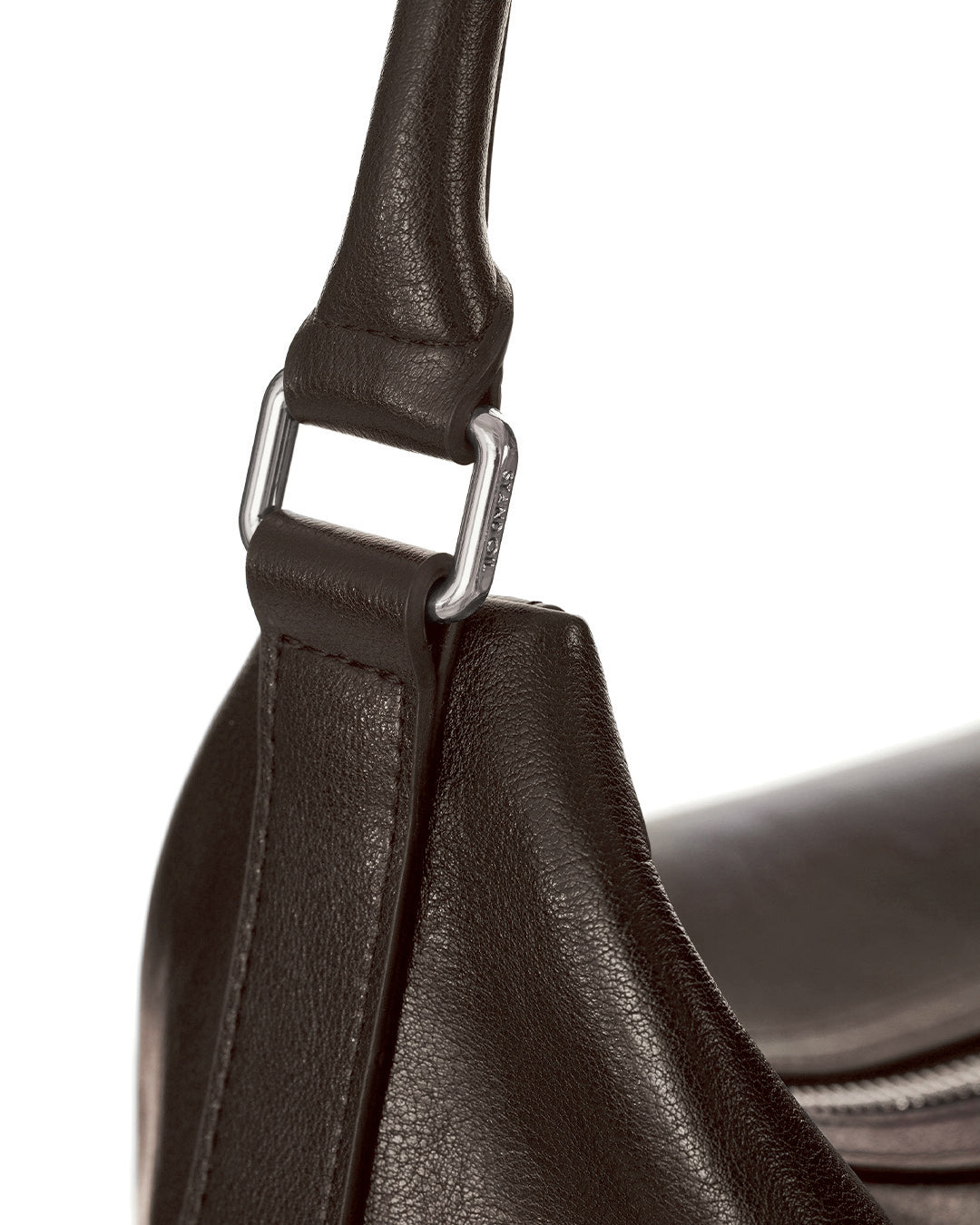 Túi Xách Stand Oil Mushy Bag #Marron