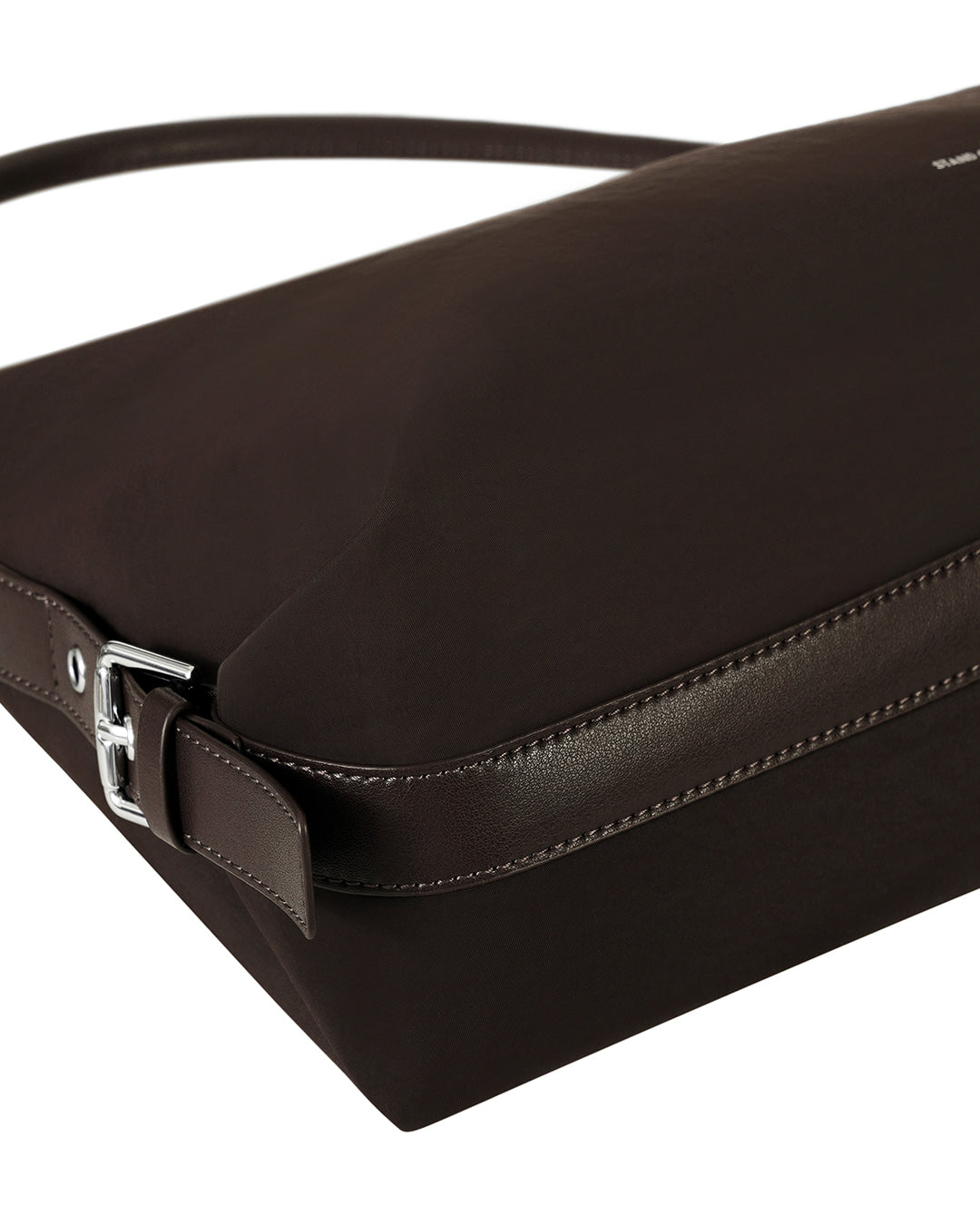 Túi Xách Stand Oil Mushy Bag Nylon #Brown