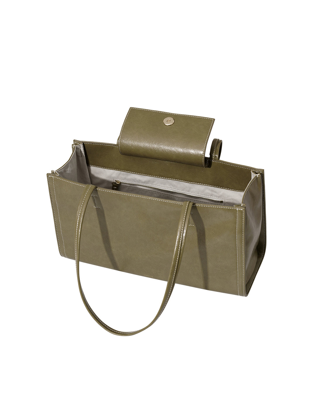 Túi Xách Stand Oil Oblong Bag #Basil