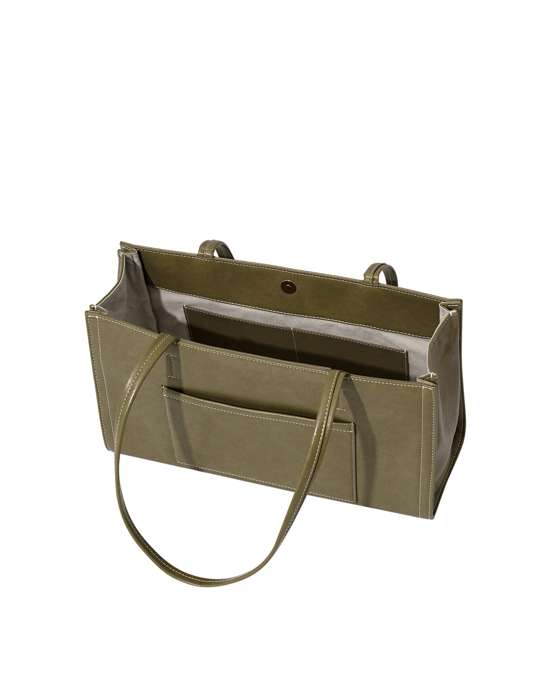 Túi Xách Stand Oil Oblong Bag #Basil