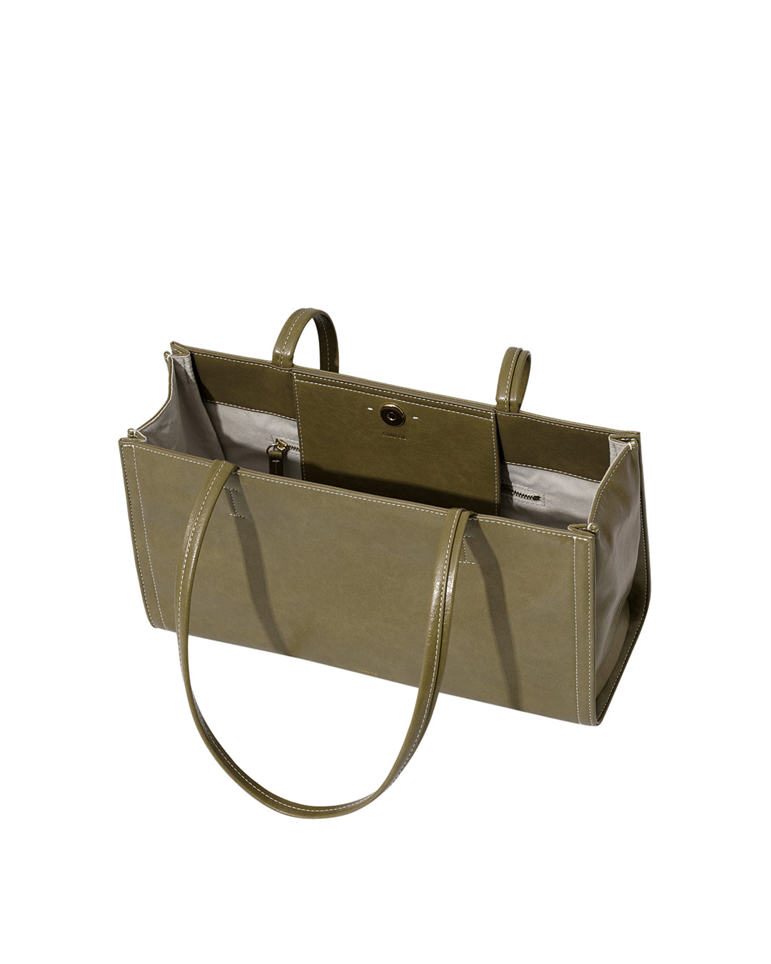 Túi Xách Stand Oil Oblong Bag #Basil