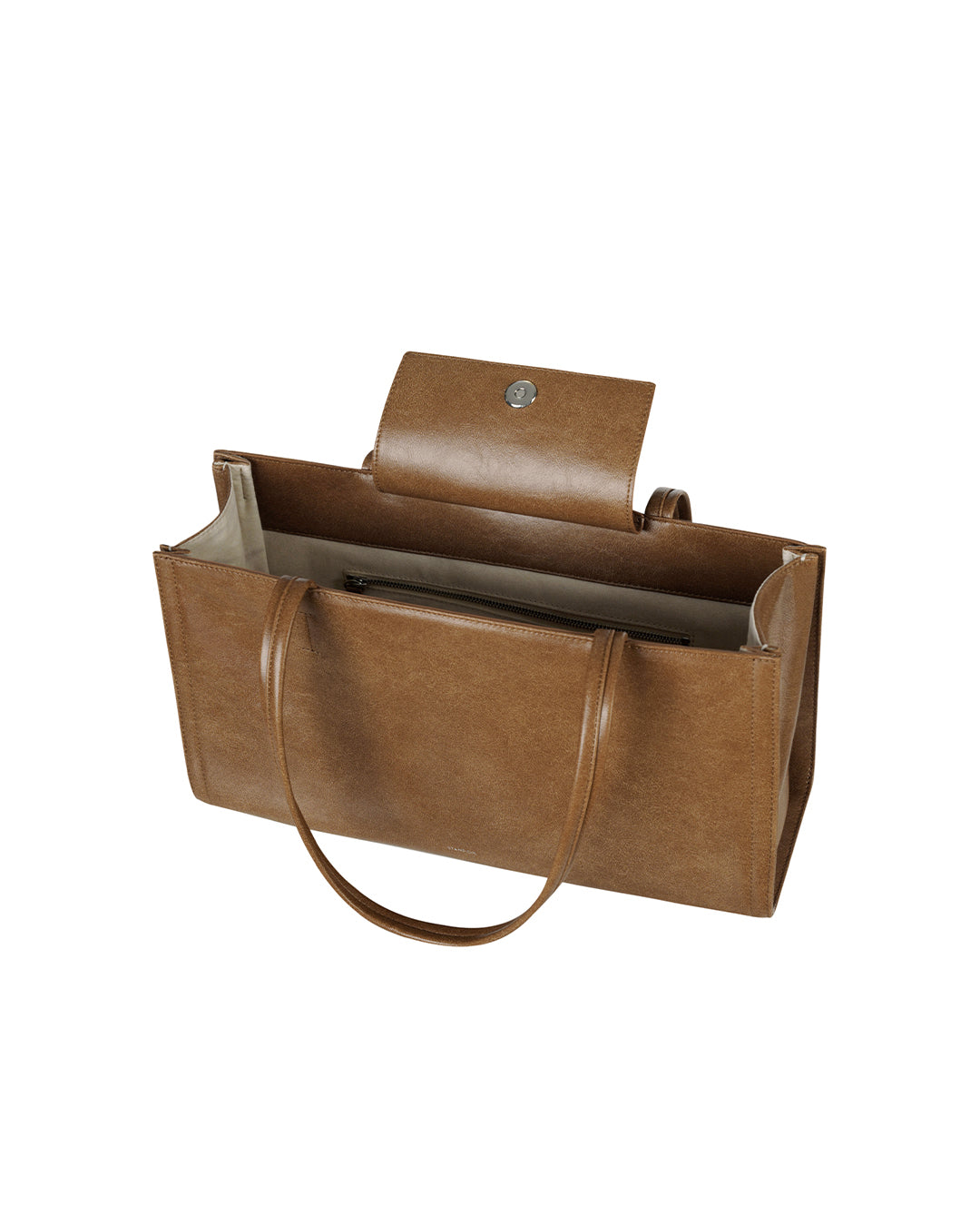 Túi Xách Stand Oil Oblong Bag #Brown
