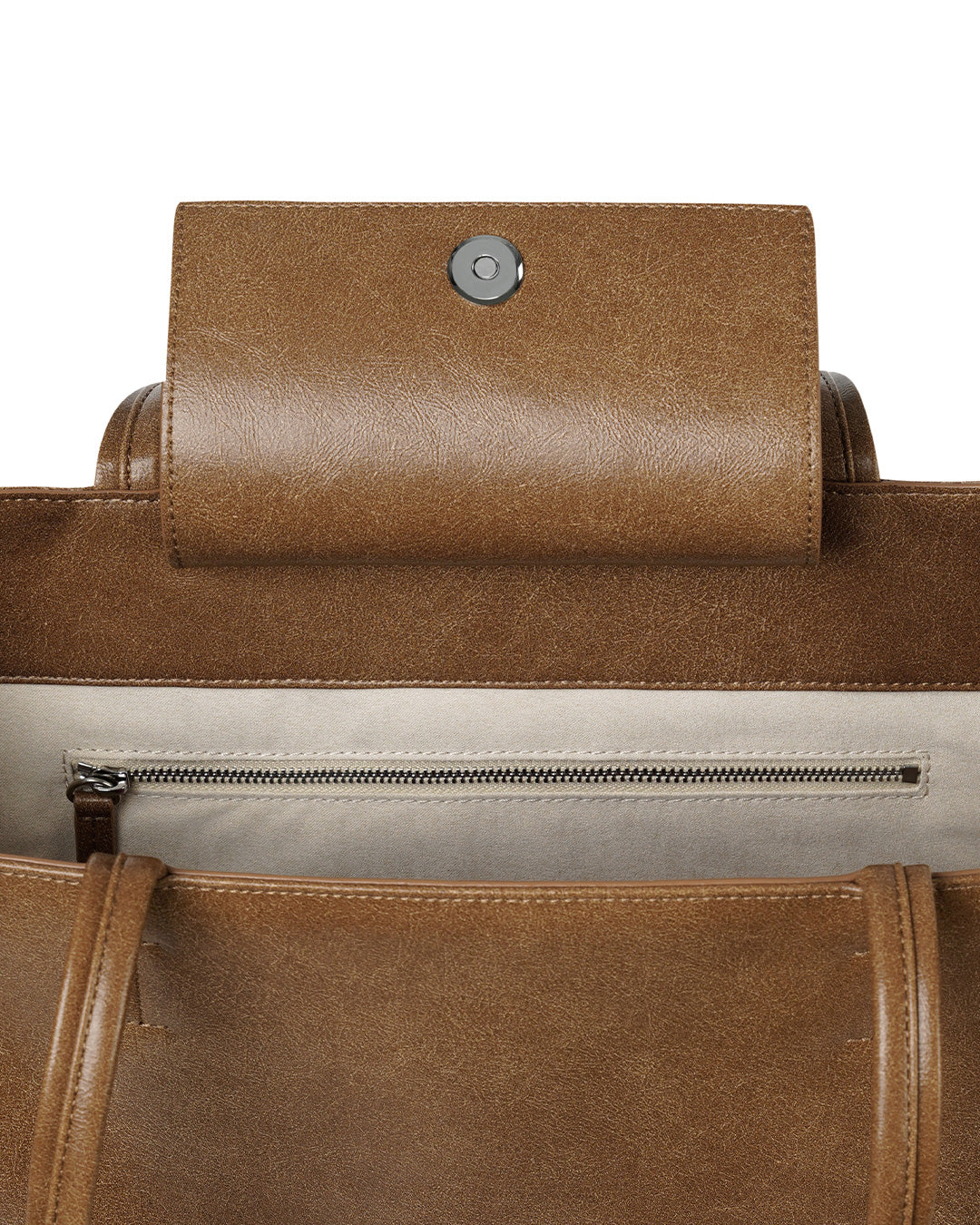 Túi Xách Stand Oil Oblong Bag #Brown