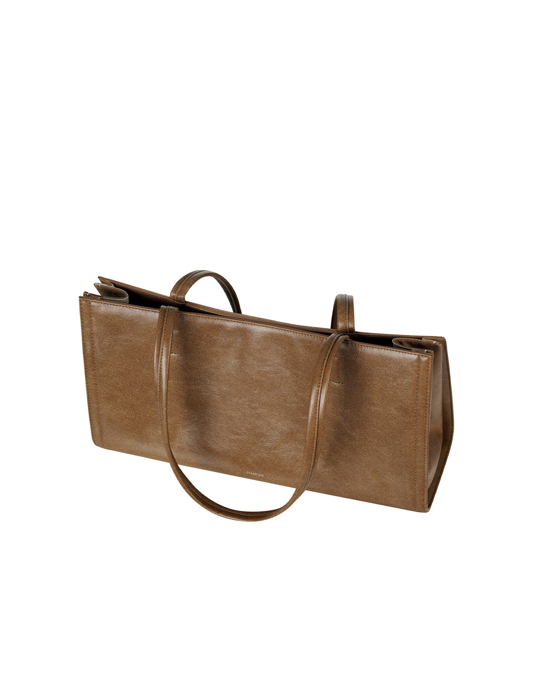 Túi Xách Stand Oil Oblong Bag #Brown